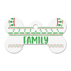 Faulkner Family Christmas T- Shirt Legend Faulkner Family Christmas T- Shirt Dog Tag Bone (two Sides) by ZUXUMI