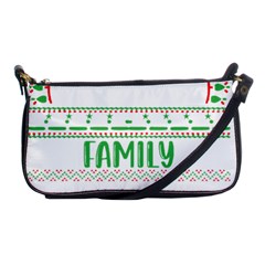 Faulkner Family Christmas T- Shirt Legend Faulkner Family Christmas T- Shirt Shoulder Clutch Bag by ZUXUMI