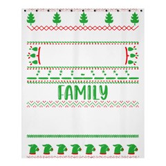 Faulkner Family Christmas T- Shirt Legend Faulkner Family Christmas T- Shirt Shower Curtain 60  X 72  (medium)  by ZUXUMI