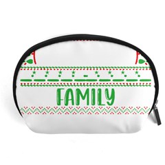 Faulkner Family Christmas T- Shirt Legend Faulkner Family Christmas T- Shirt Accessory Pouch (large) by ZUXUMI