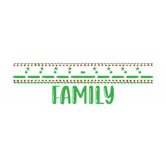 Faulkner Family Christmas T- Shirt Legend Faulkner Family Christmas T- Shirt Oblong Satin Scarf (16  X 60 ) by ZUXUMI