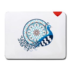 Peacock T-shirtsteal Your Heart Peacock 75 T-shirt Small Mousepad by EnriqueJohnson