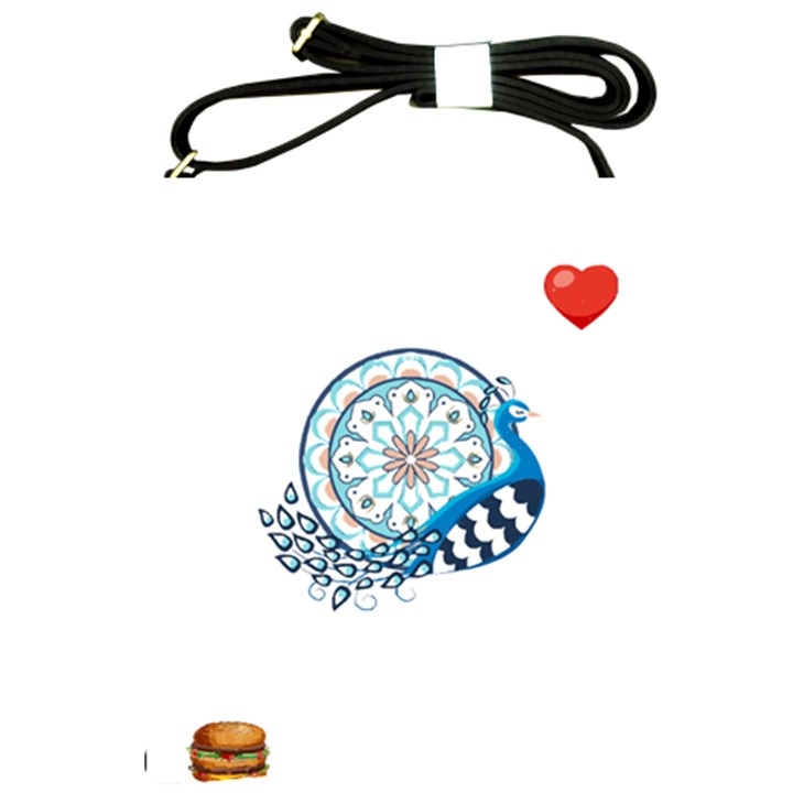 Peacock T-shirtsteal Your Heart Peacock 75 T-shirt Shoulder Sling Bag