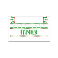 Faulkner Family Christmas T- Shirt Legend Faulkner Family Christmas T- Shirt Sticker Rectangular (10 Pack) by ZUXUMI