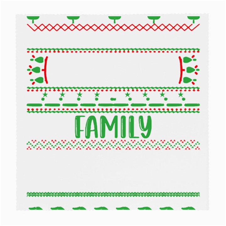 Faulkner Family Christmas T- Shirt Legend Faulkner Family Christmas T- Shirt Medium Glasses Cloth (2 Sides)