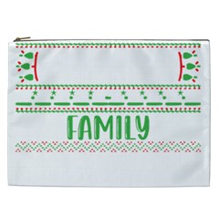 Faulkner Family Christmas T- Shirt Legend Faulkner Family Christmas T- Shirt Cosmetic Bag (xxl) by ZUXUMI