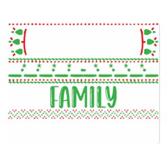 Faulkner Family Christmas T- Shirt Legend Faulkner Family Christmas T- Shirt Two Sides Premium Plush Fleece Blanket (large) by ZUXUMI