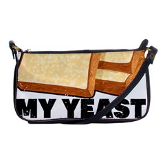 Bread Baking T- Shirt Funny Bread Baking Baker My Yeast Expecting A Bread T- Shirt (1) Shoulder Clutch Bag by JamesGoode