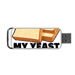 Bread Baking T- Shirt Funny Bread Baking Baker My Yeast Expecting A Bread T- Shirt (1) Portable Usb Flash (one Side) by JamesGoode