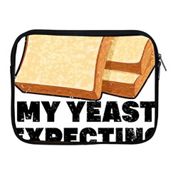 Bread Baking T- Shirt Funny Bread Baking Baker My Yeast Expecting A Bread T- Shirt (1) Apple Ipad 2/3/4 Zipper Cases by JamesGoode