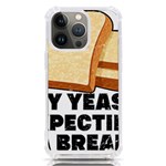 Bread Baking T- Shirt Funny Bread Baking Baker My Yeast Expecting A Bread T- Shirt (1) iPhone 13 Pro TPU UV Print Case Front