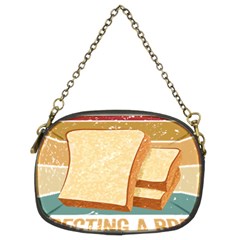 Bread Baking T- Shirt Funny Bread Baking Baker My Yeast Expecting A Bread T- Shirt Chain Purse (two Sides) by JamesGoode