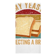 Bread Baking T- Shirt Funny Bread Baking Baker My Yeast Expecting A Bread T- Shirt Shower Curtain 36  X 72  (stall)  by JamesGoode