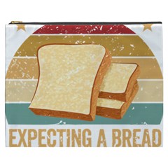 Bread Baking T- Shirt Funny Bread Baking Baker My Yeast Expecting A Bread T- Shirt Cosmetic Bag (xxxl) by JamesGoode