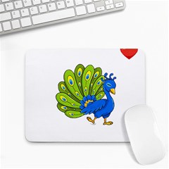 Peacock T-shirtsteal Your Heart Peacock 192 T-shirt Small Mousepad by EnriqueJohnson