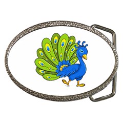 Peacock T-shirtsteal Your Heart Peacock 192 T-shirt Belt Buckles by EnriqueJohnson