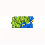 Peacock T-shirtsteal Your Heart Peacock 192 T-shirt Large Bar Mat 32 x8.5  Bar Mat