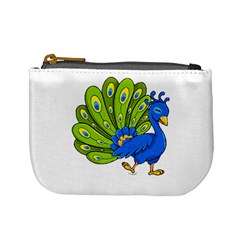 Peacock T-shirtsteal Your Heart Peacock 192 T-shirt Mini Coin Purse by EnriqueJohnson