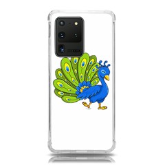 Peacock T-shirtsteal Your Heart Peacock 192 T-shirt Samsung Galaxy S20 Ultra 6 9 Inch Tpu Uv Case by EnriqueJohnson