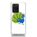 Peacock T-shirtsteal Your Heart Peacock 192 T-shirt Samsung Galaxy S20 Ultra 6.9 Inch TPU UV Case Front