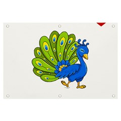 Peacock T-shirtsteal Your Heart Peacock 192 T-shirt Banner And Sign 6  X 4  by EnriqueJohnson