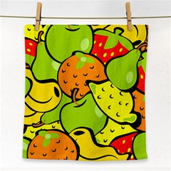 Fruit Food Wallpaper Face Towel by Dutashop