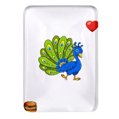 Peacock T-shirtsteal Your Heart Peacock 192 T-shirt Rectangular Glass Fridge Magnet (4 Pack) by EnriqueJohnson