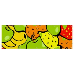 Fruit Food Wallpaper Banner And Sign 12  X 4  by Dutashop