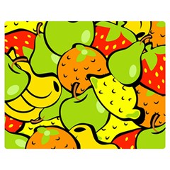 Fruit Food Wallpaper Premium Plush Fleece Blanket (medium) by Dutashop