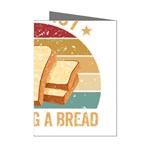 Bread Baking T- Shirt Funny Bread Baking Baker My Yeast Expecting A Bread T- Shirt Mini Greeting Cards (Pkg of 8) Left