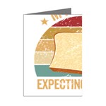 Bread Baking T- Shirt Funny Bread Baking Baker My Yeast Expecting A Bread T- Shirt Mini Greeting Cards (Pkg of 8) Right