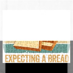 Bread Baking T- Shirt Funny Bread Baking Baker My Yeast Expecting A Bread T- Shirt Rectangular Jigsaw Puzzl by JamesGoode