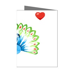 Peacock T-shirtsteal Your Heart Peacock 203 T-shirt Mini Greeting Cards (pkg Of 8) by EnriqueJohnson