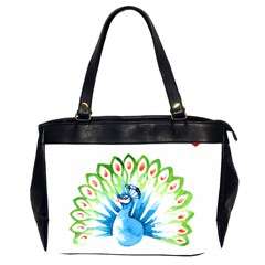 Peacock T-shirtsteal Your Heart Peacock 203 T-shirt Oversize Office Handbag (2 Sides) by EnriqueJohnson