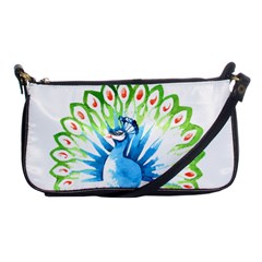 Peacock T-shirtsteal Your Heart Peacock 203 T-shirt Shoulder Clutch Bag by EnriqueJohnson