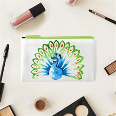 Peacock T-shirtsteal Your Heart Peacock 203 T-shirt Cosmetic Bag (xs) by EnriqueJohnson