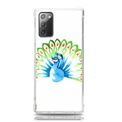 Peacock T-shirtsteal Your Heart Peacock 203 T-shirt Samsung Galaxy Note 20 Tpu Uv Case by EnriqueJohnson