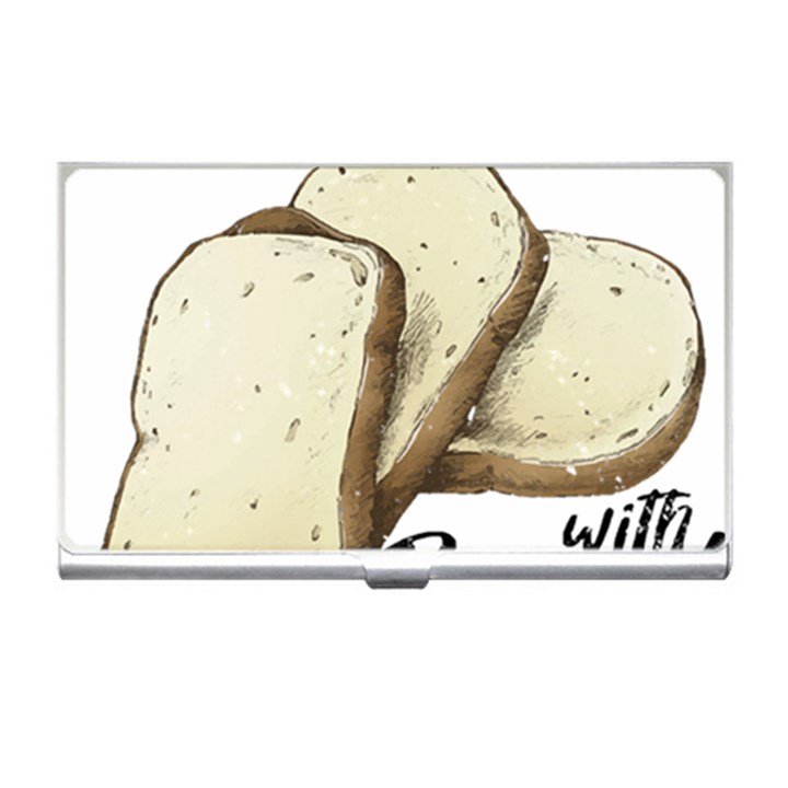 Bread Baking T- Shirt Funny Bread Baking Baker Toastally In Loaf With Bread Baking T- Shirt Business Card Holder