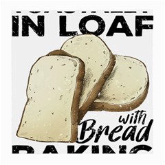 Bread Baking T- Shirt Funny Bread Baking Baker Toastally In Loaf With Bread Baking T- Shirt Medium Glasses Cloth by JamesGoode