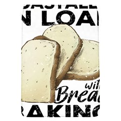 Bread Baking T- Shirt Funny Bread Baking Baker Toastally In Loaf With Bread Baking T- Shirt Removable Flap Cover (s) by JamesGoode