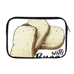 Bread Baking T- Shirt Funny Bread Baking Baker Toastally In Loaf With Bread Baking T- Shirt Apple Macbook Pro 17  Zipper Case by JamesGoode