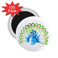 Peacock T-shirtsteal Your Heart Peacock 203 T-shirt 2 25  Magnets (100 Pack)  by EnriqueJohnson