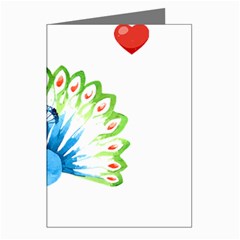 Peacock T-shirtsteal Your Heart Peacock 203 T-shirt Greeting Cards (pkg Of 8) by EnriqueJohnson