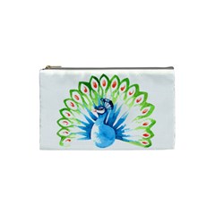 Peacock T-shirtsteal Your Heart Peacock 203 T-shirt Cosmetic Bag (small) by EnriqueJohnson