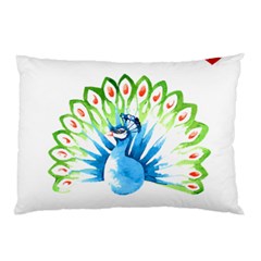 Peacock T-shirtsteal Your Heart Peacock 203 T-shirt Pillow Case (two Sides) by EnriqueJohnson