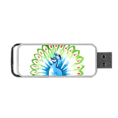 Peacock T-shirtsteal Your Heart Peacock 203 T-shirt Portable Usb Flash (one Side) by EnriqueJohnson