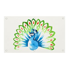 Peacock T-shirtsteal Your Heart Peacock 203 T-shirt Banner And Sign 5  X 3  by EnriqueJohnson