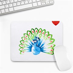 Peacock T-shirtsteal Your Heart Peacock 203 T-shirt Small Mousepad by EnriqueJohnson