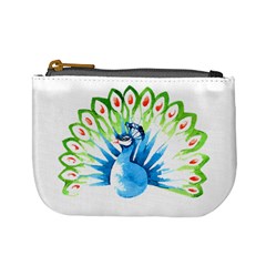 Peacock T-shirtsteal Your Heart Peacock 203 T-shirt Mini Coin Purse by EnriqueJohnson