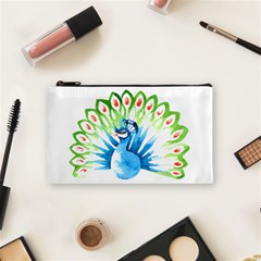 Peacock T-shirtsteal Your Heart Peacock 203 T-shirt Cosmetic Bag (small) by EnriqueJohnson